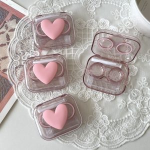Color Contact Lens Case Butterfly Sweetheart